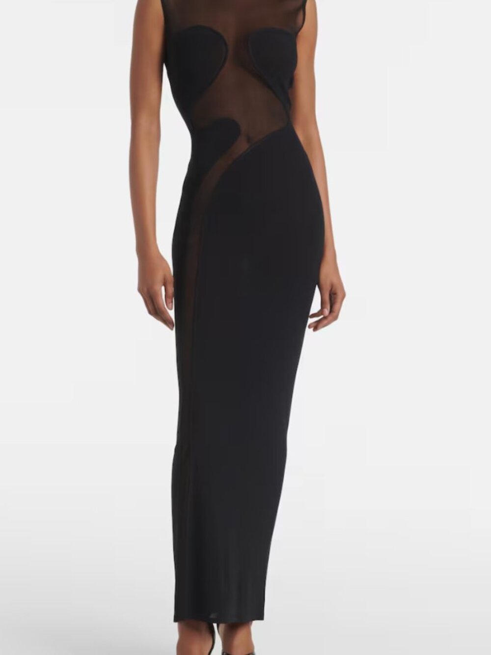 Gorgeous Alaia Mesh Molded Cutout Gown - New - Picture 2 of 5